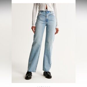 Abercrombie & Fitch The 90s Relaxed Jean High Rise Size 24/00 Regular Length